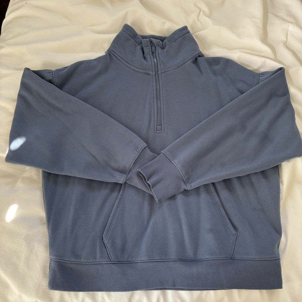 All in Motion Women’s Blue Zip-Up Sweater